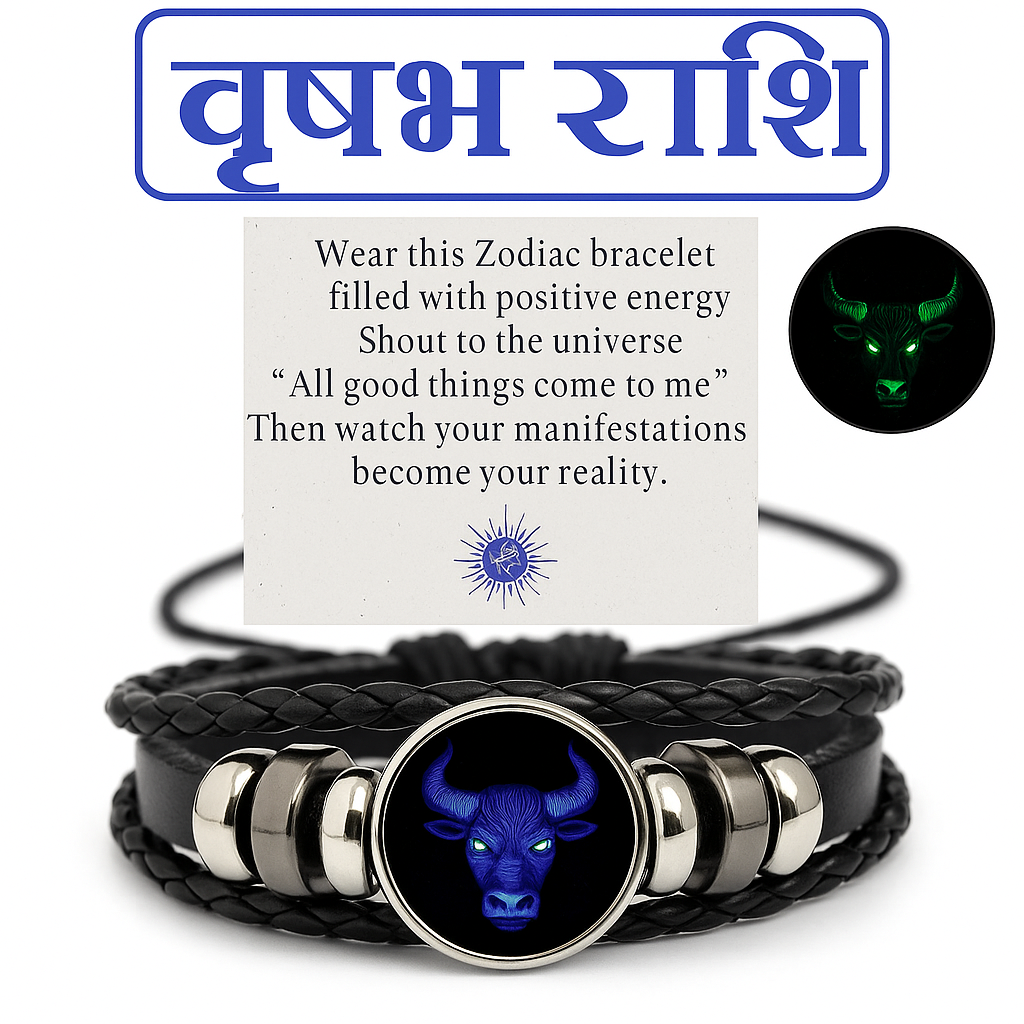 Adjustable Zodiac Sign Powerful Manifestation Bracelet (Energized)